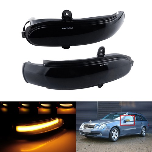 Schwarz spiegelblinker - 2x,