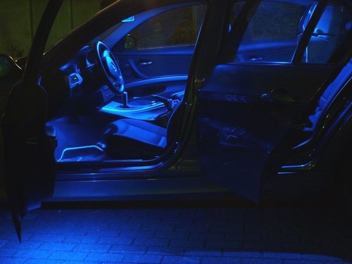 12x blaue lampen - 12x,