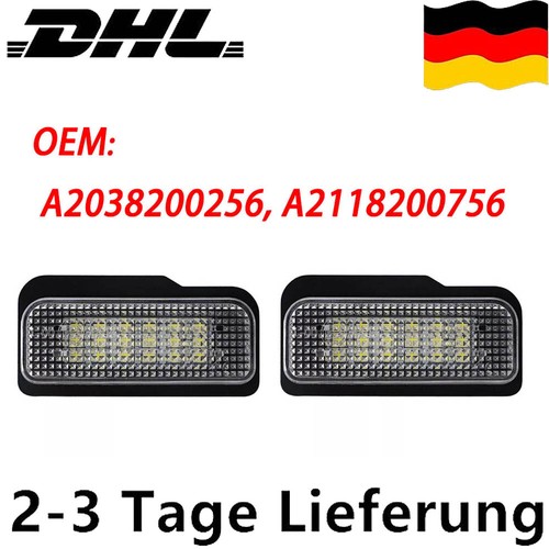 Led kennzeichen beleuchtung - led,