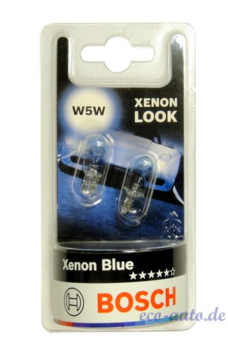 Bosch xenon blue w5w 12v - xenon,